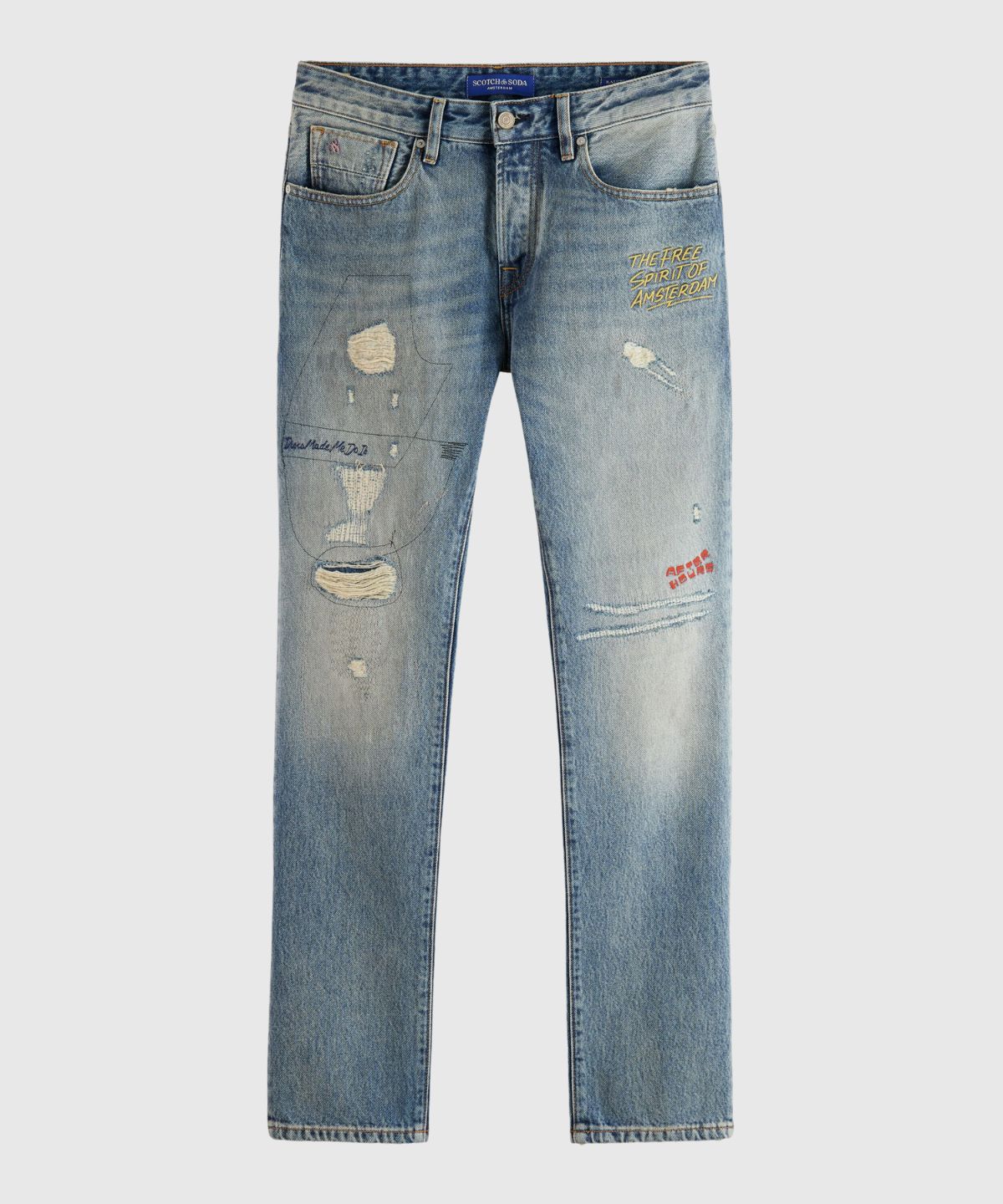 The Ralston premium regular slim jeans – Headline Act