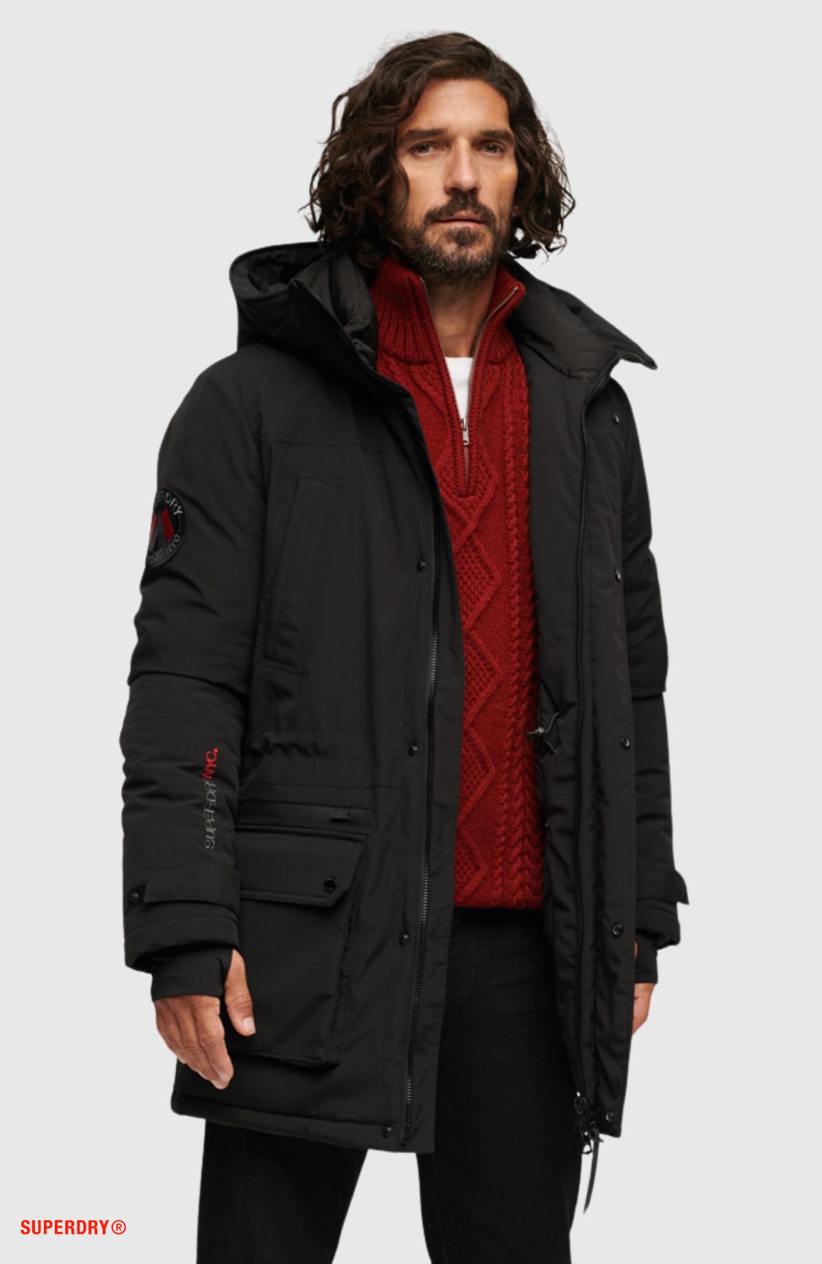 City Padded Parka Jacket