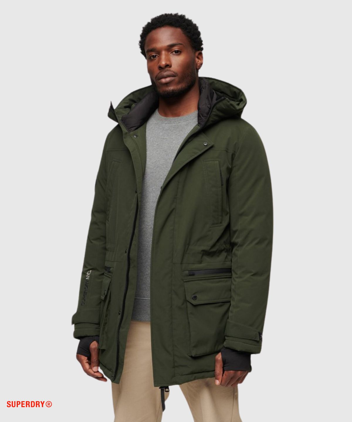 City Padded Parka Jacket