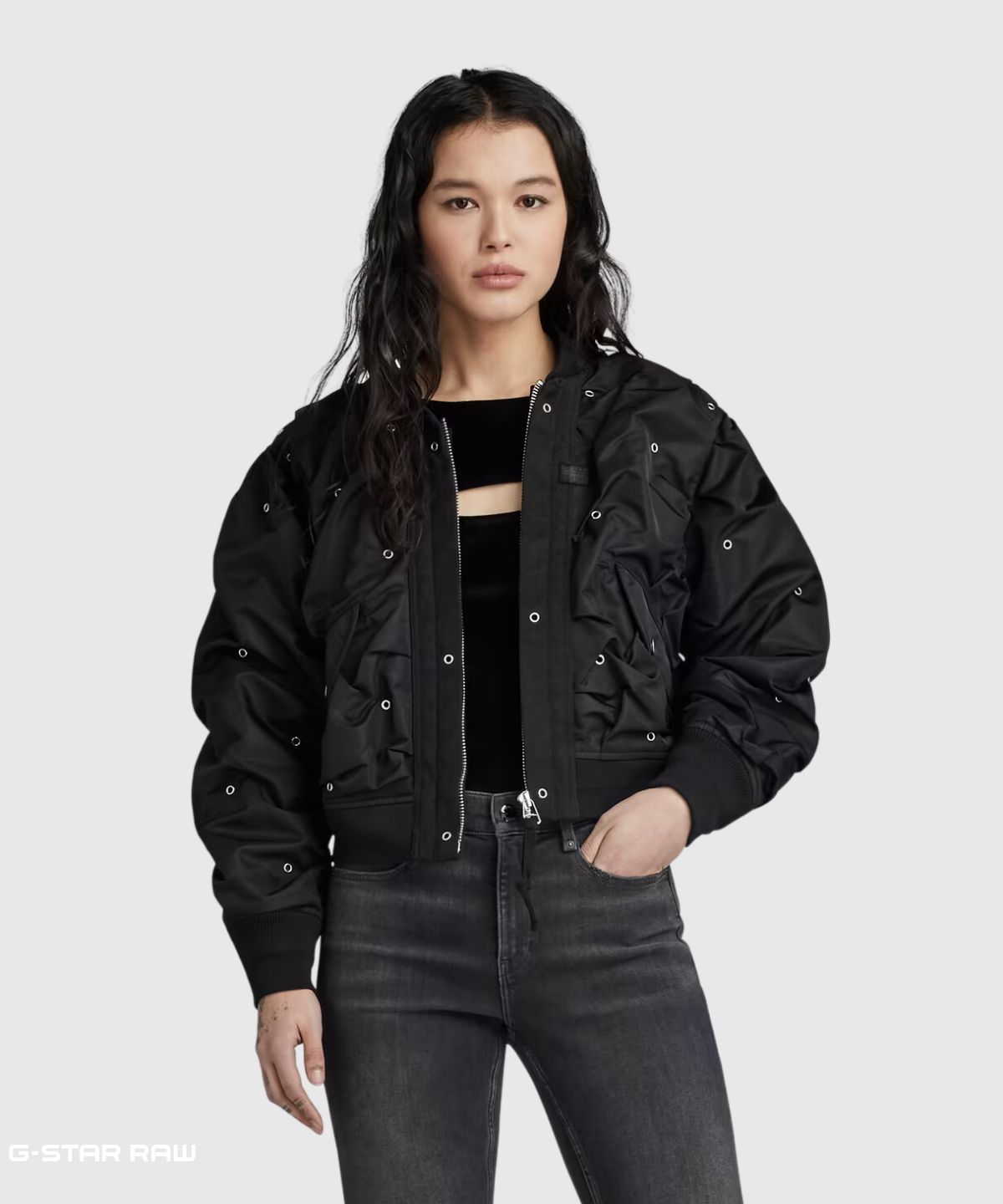 Cropped Party Bomber wmn