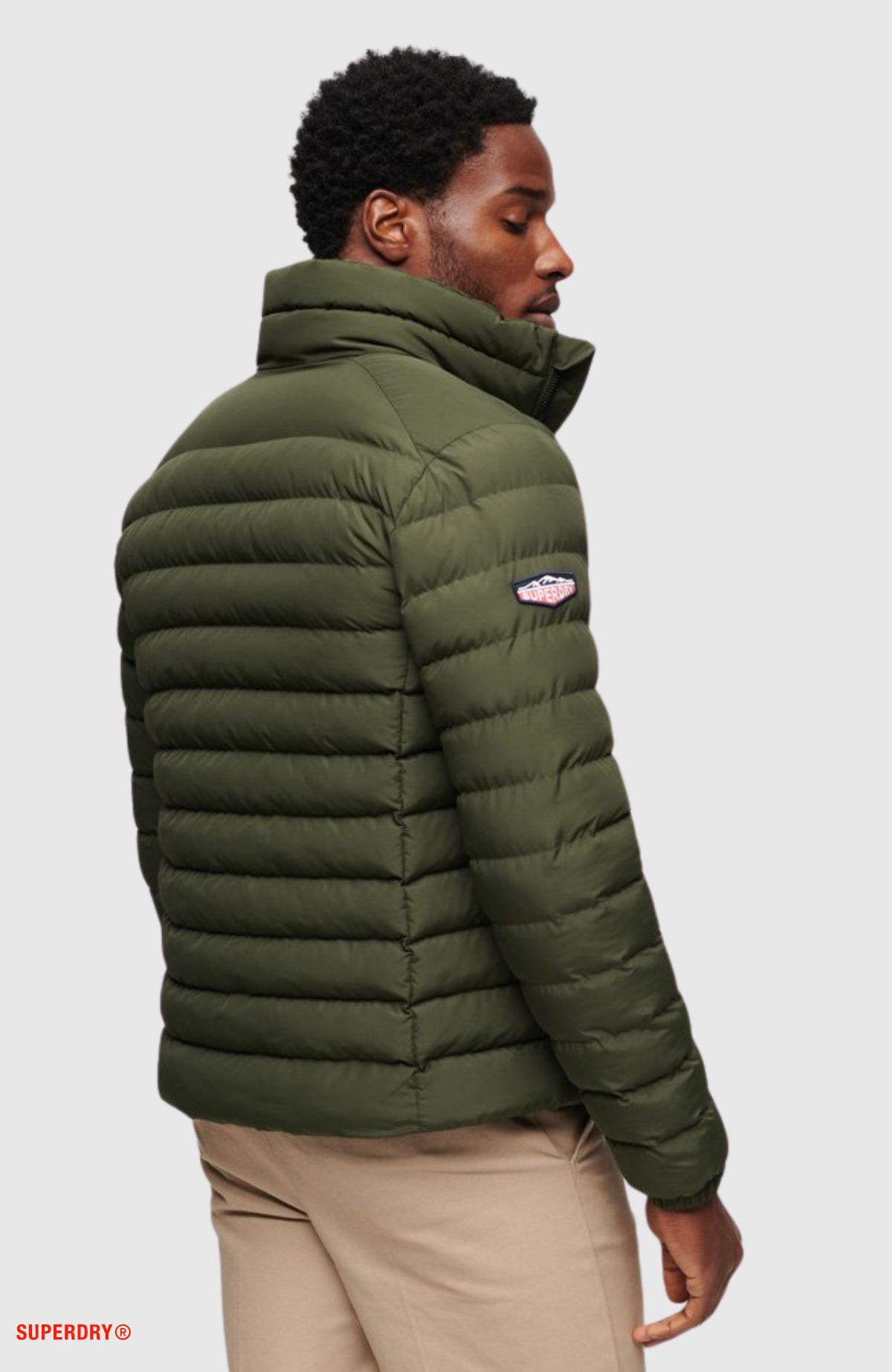 Fuji Print Padded Jacket