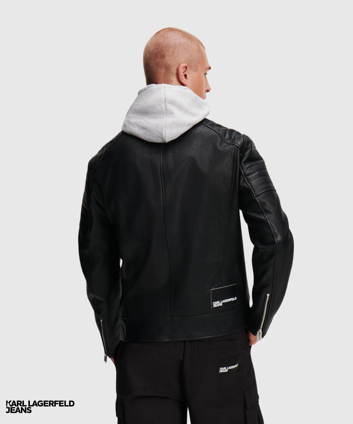 KLJ Faux Leather Jacket