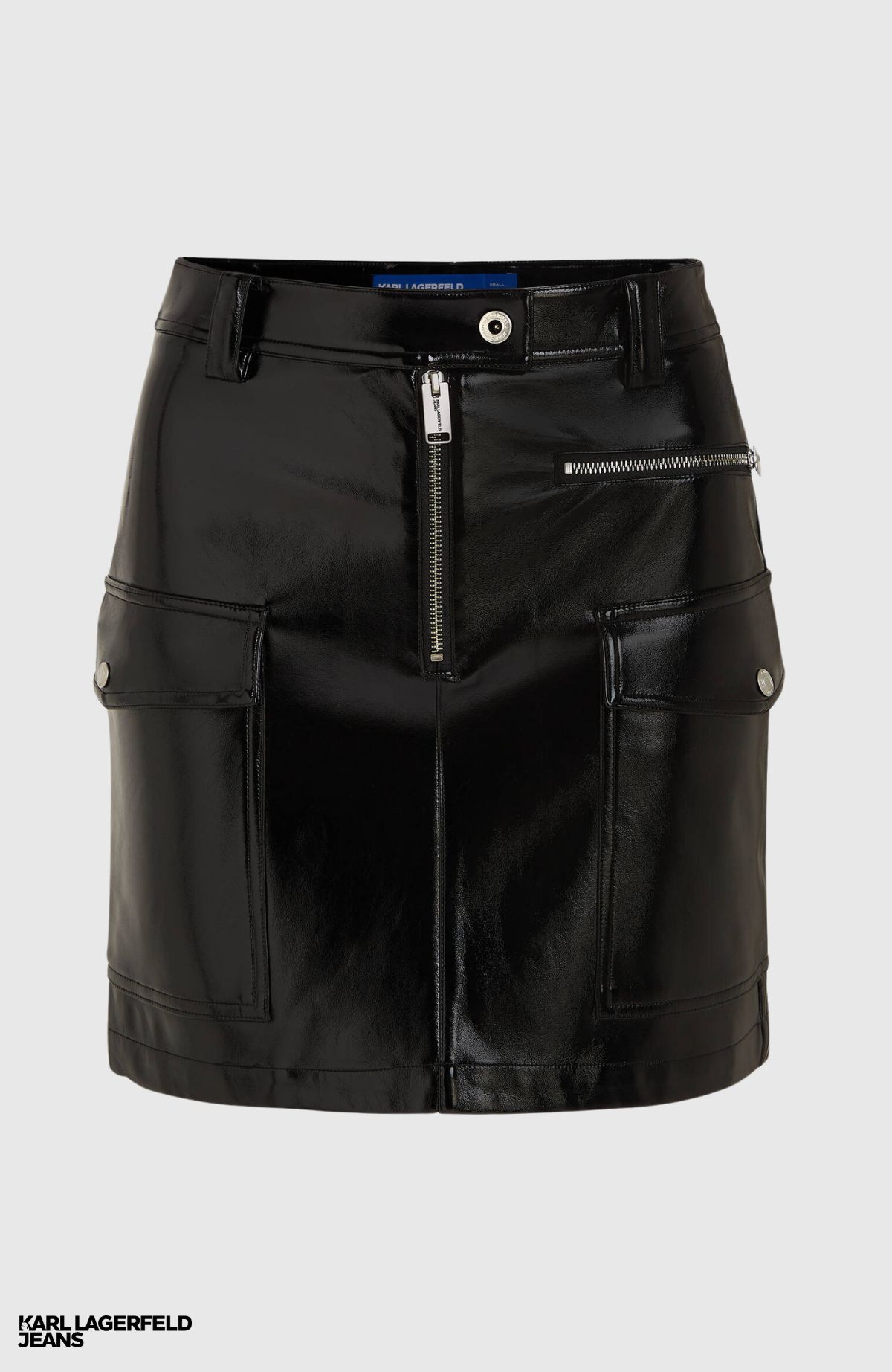 KLJ Faux Leather Mini Skirt