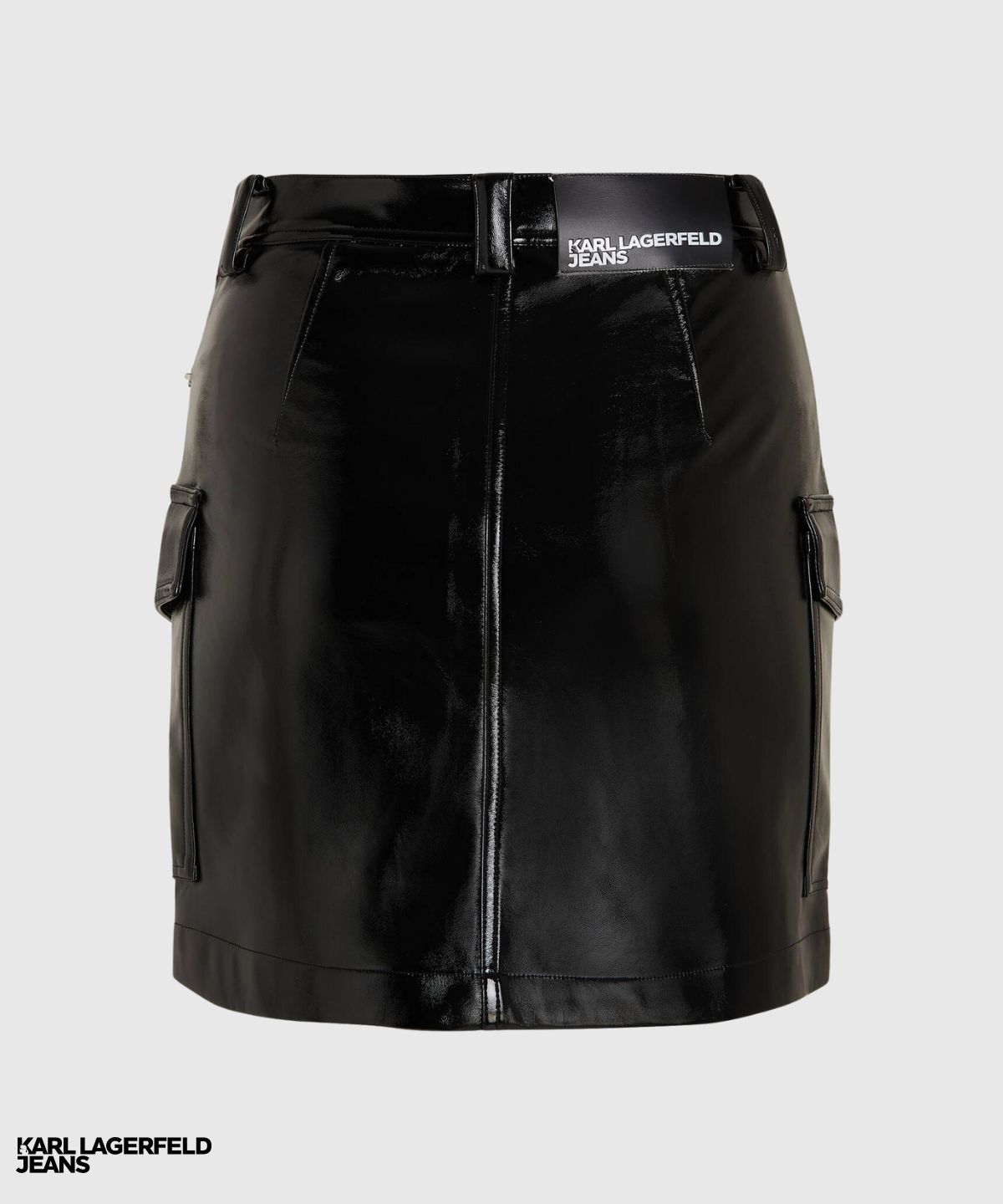 KLJ Faux Leather Mini Skirt