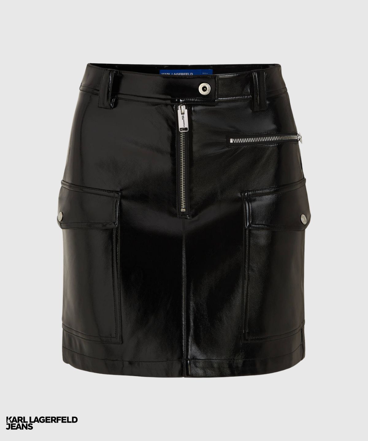 KLJ Faux Leather Mini Skirt