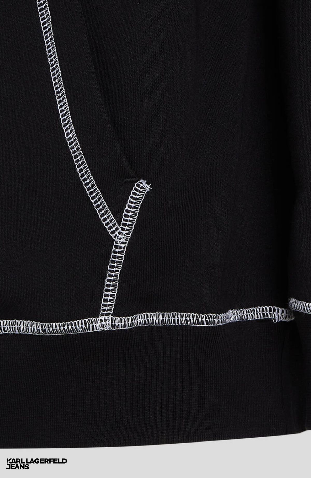 KLJ Regular Contrast Hoodie