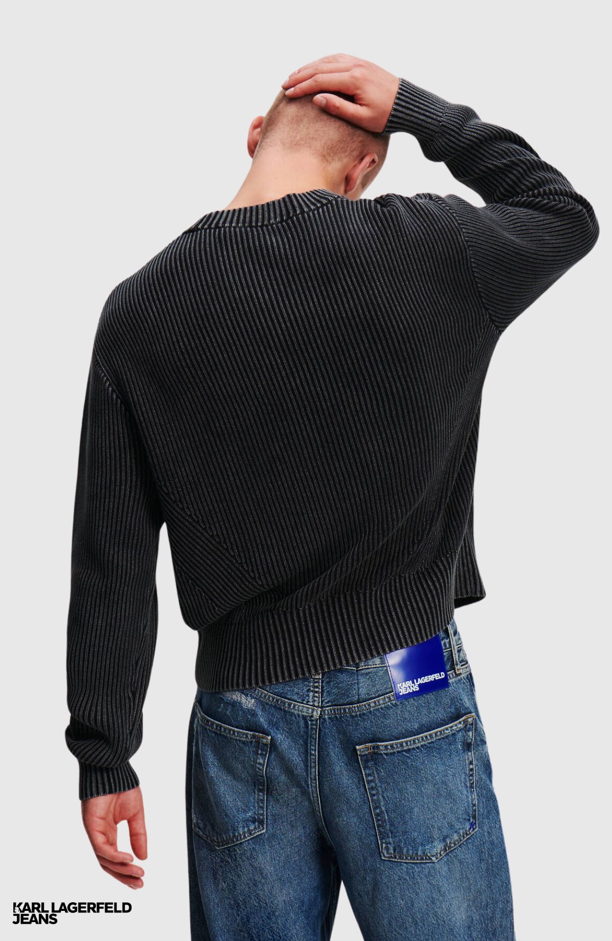 KLJ Ribbed Sweater