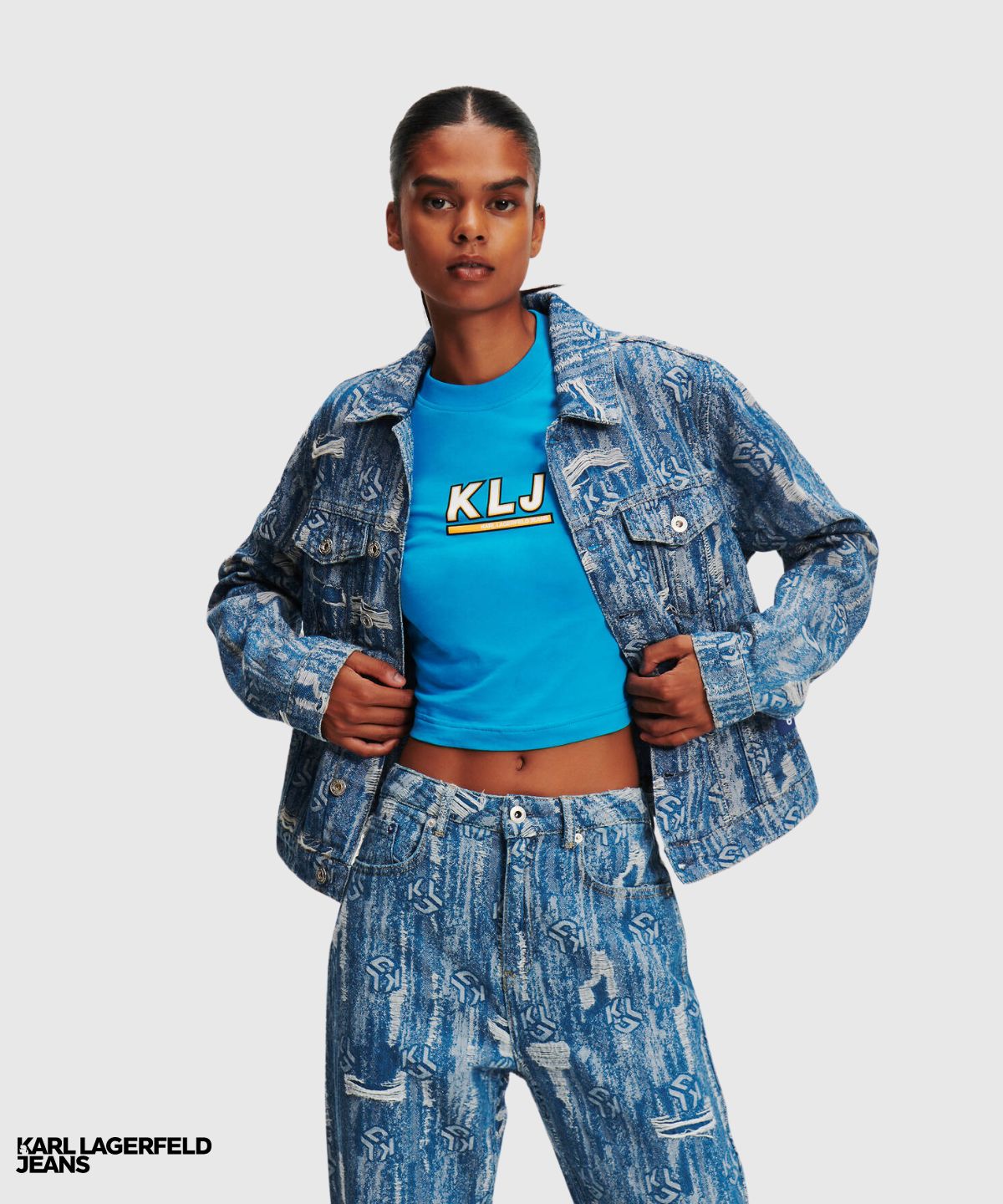 KLJ Regular Denim Jacket