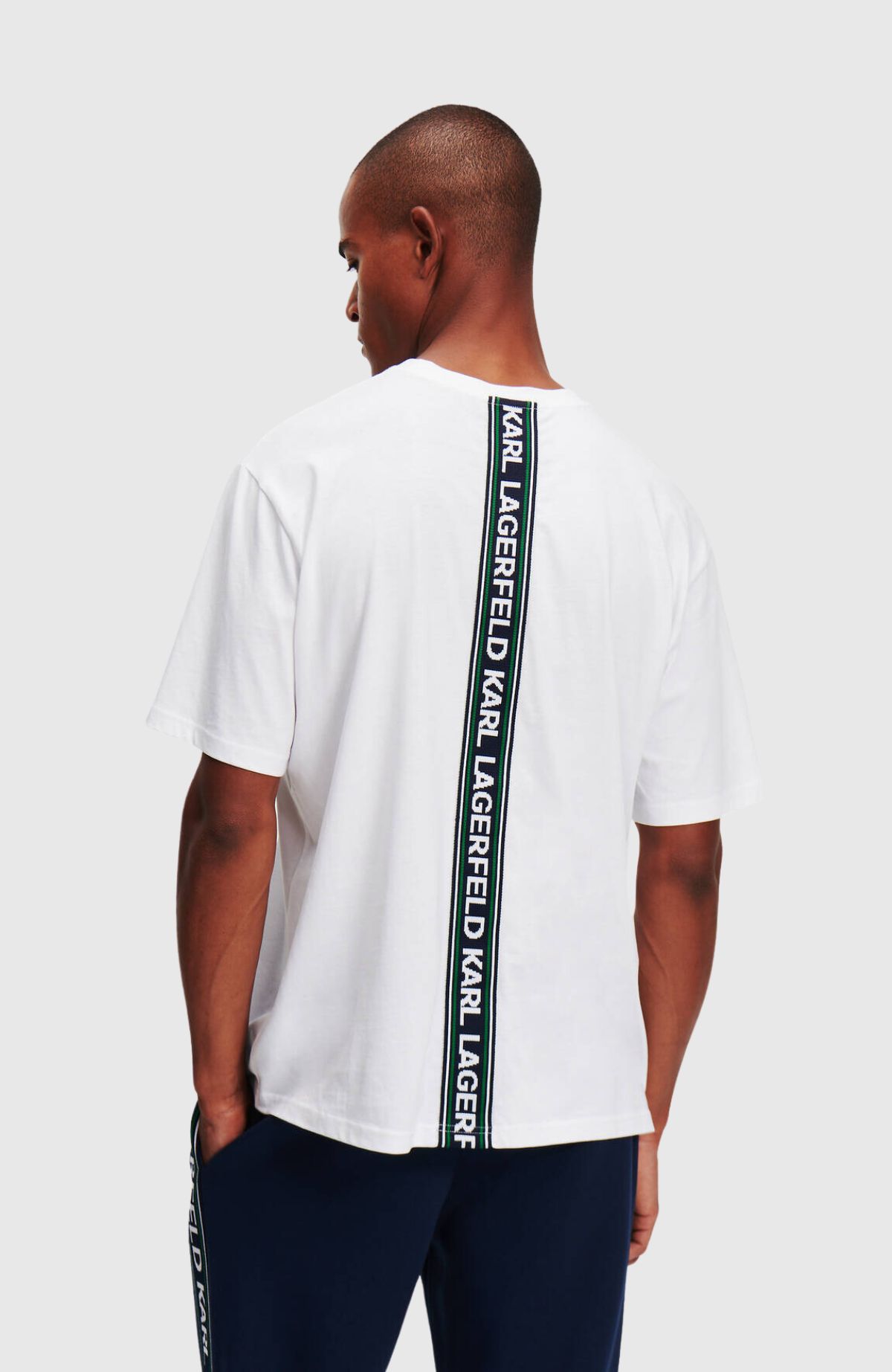 Logo Knit Tape T-Shirt