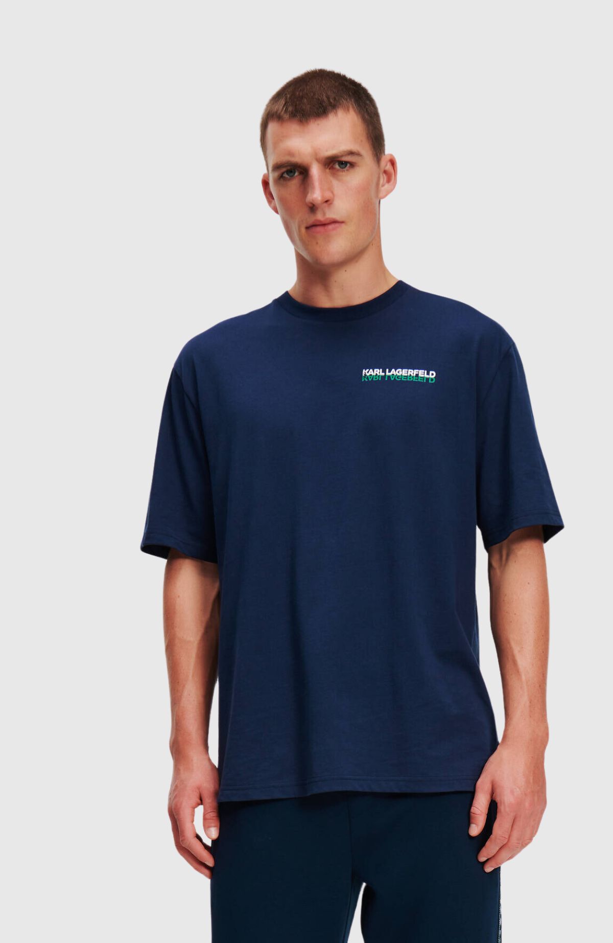 Logo Knit Tape T-Shirt