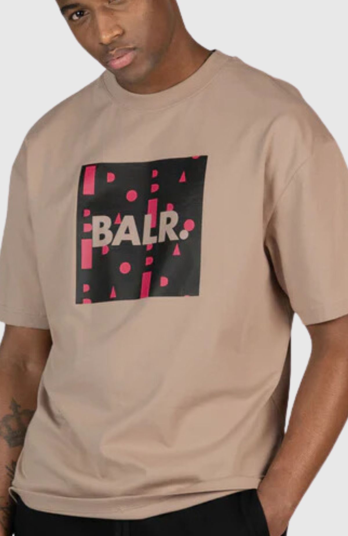 BALR. Repeat Box Fit T-Shirt