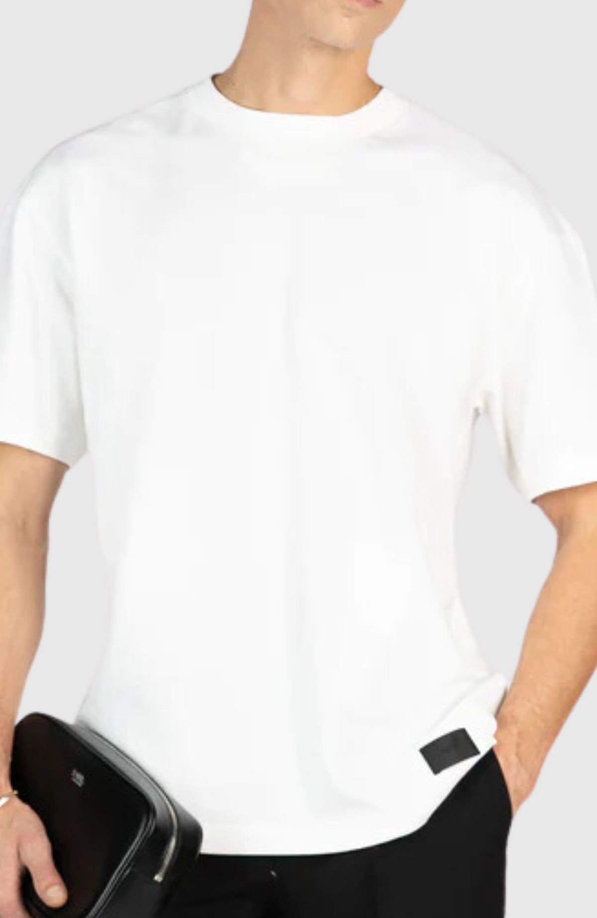 BALRXI Box Fit Silk Blend T-Shirt