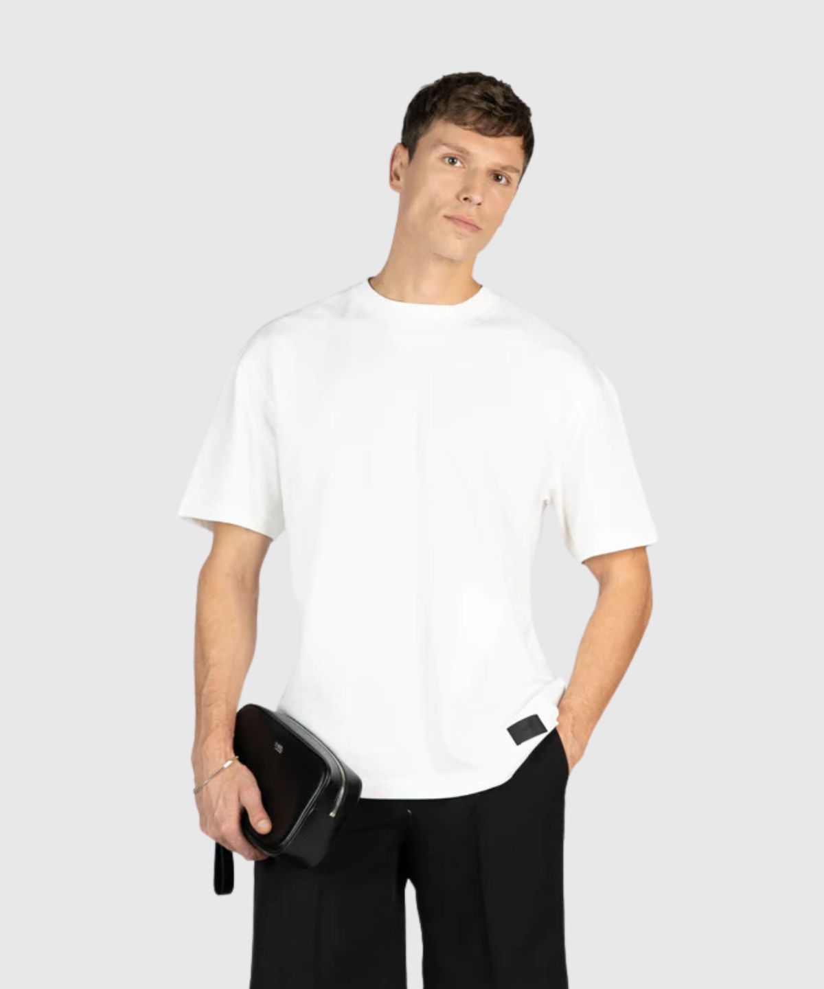 BALRXI Box Fit Silk Blend T-Shirt