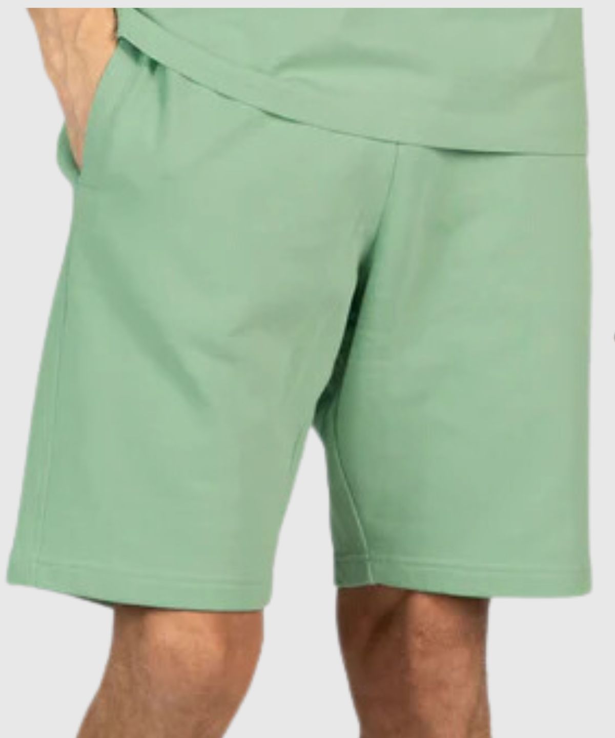 Brand Regular Fit Shorts Long Line