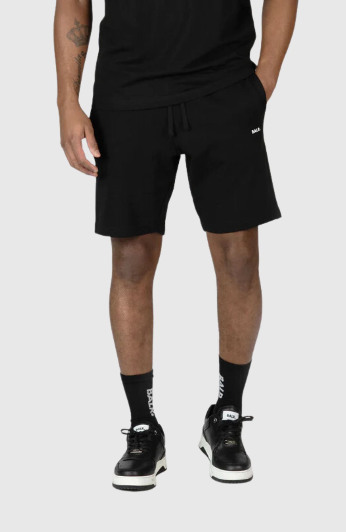 Brand Regular Fit Shorts Long Line