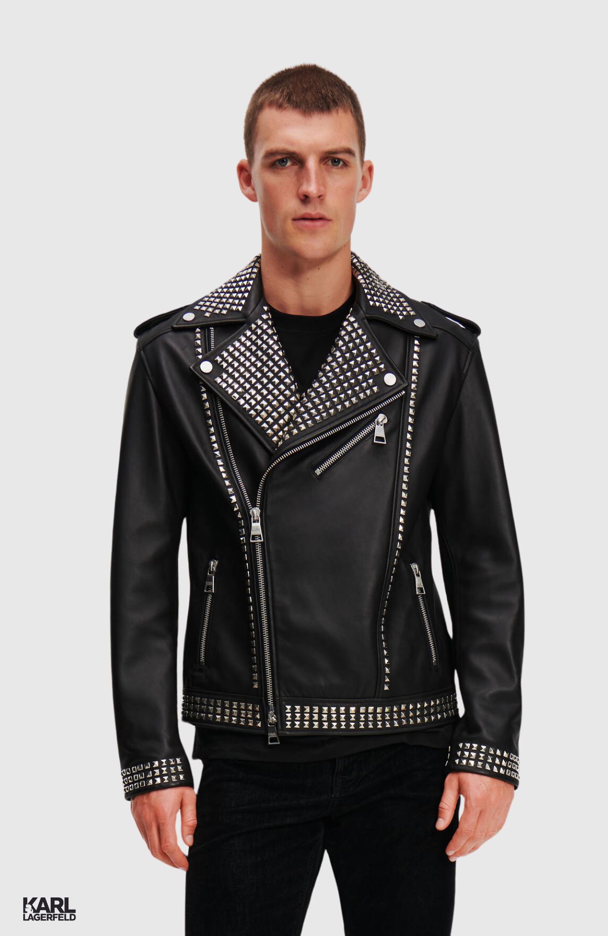 Hun’s Pick Stud Leather Jacket