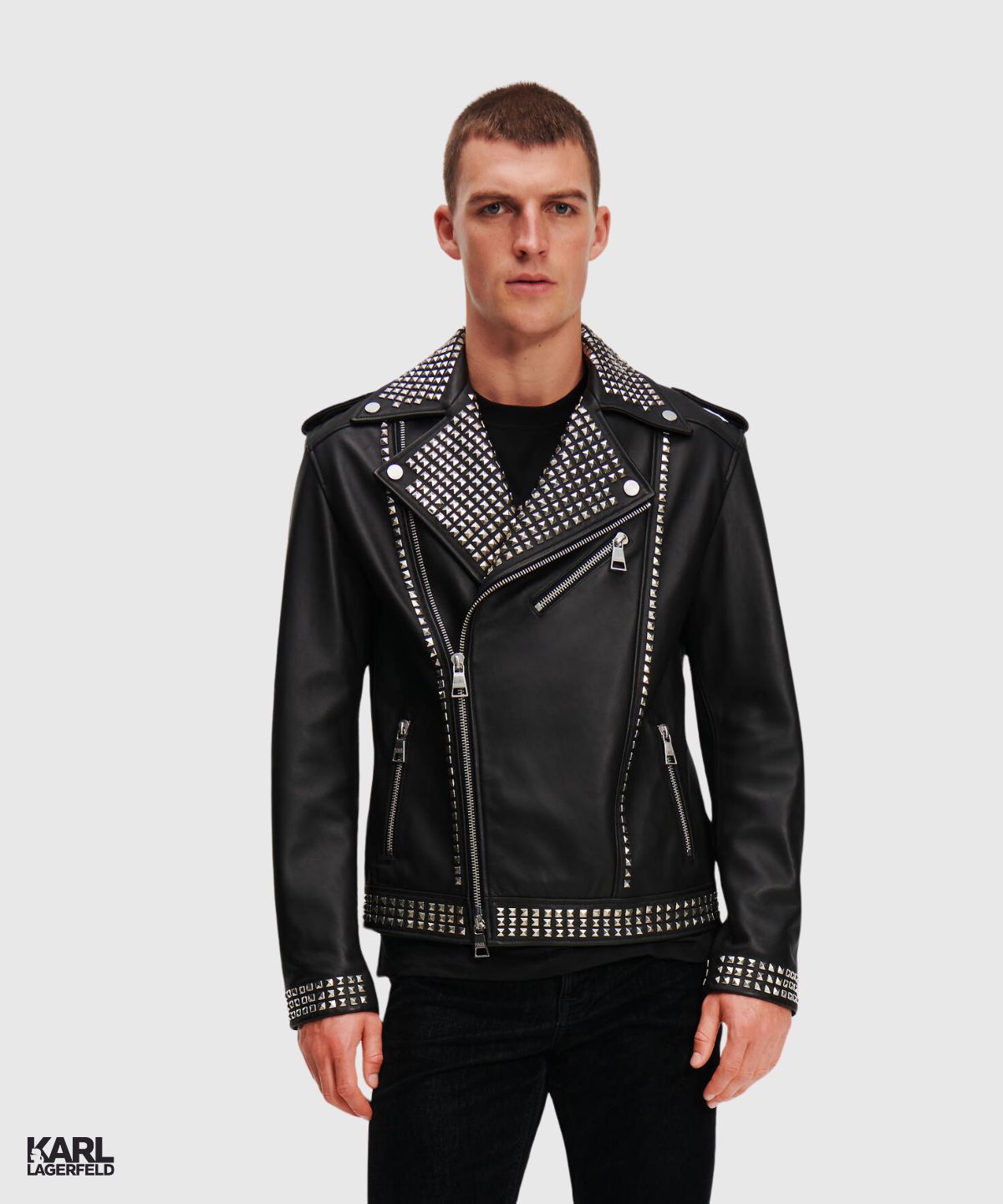 Hun’s Pick Stud Leather Jacket