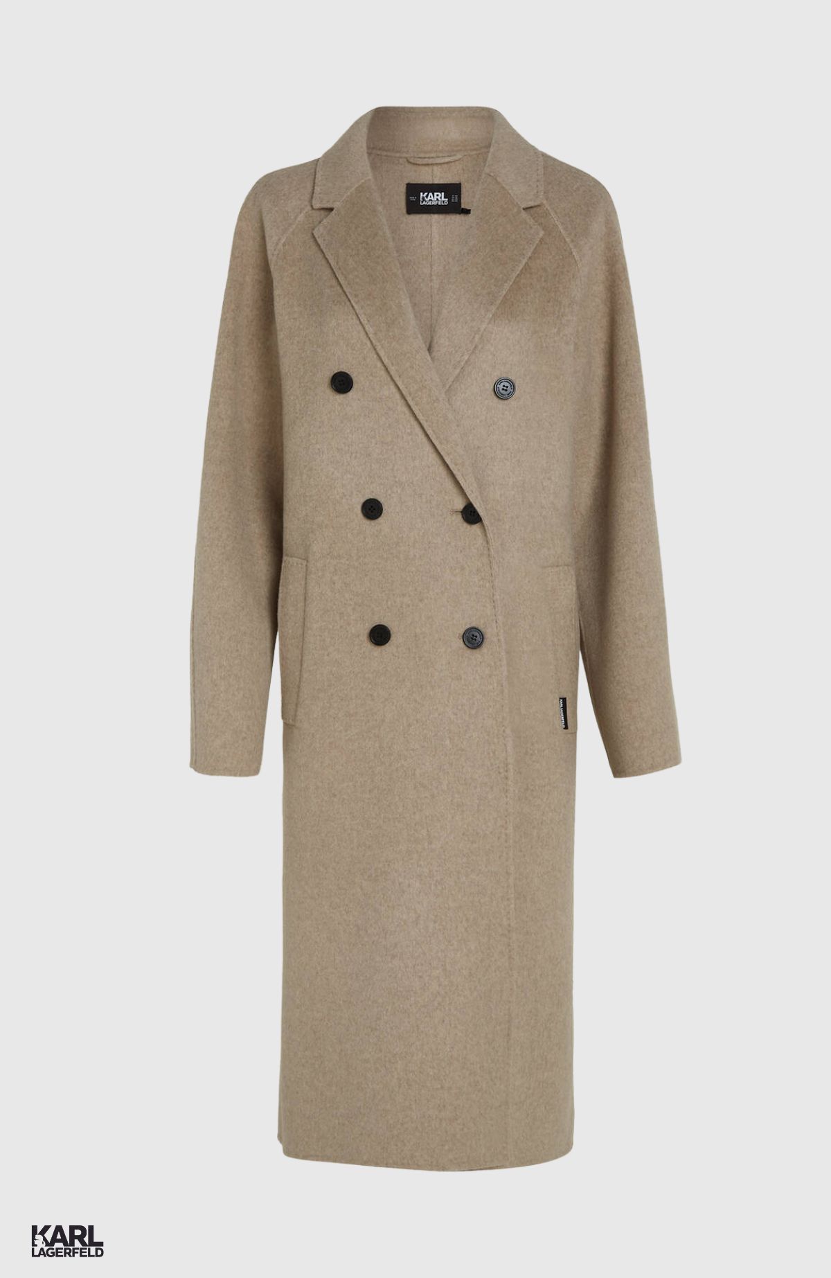 Wool Blend Double Face Coat