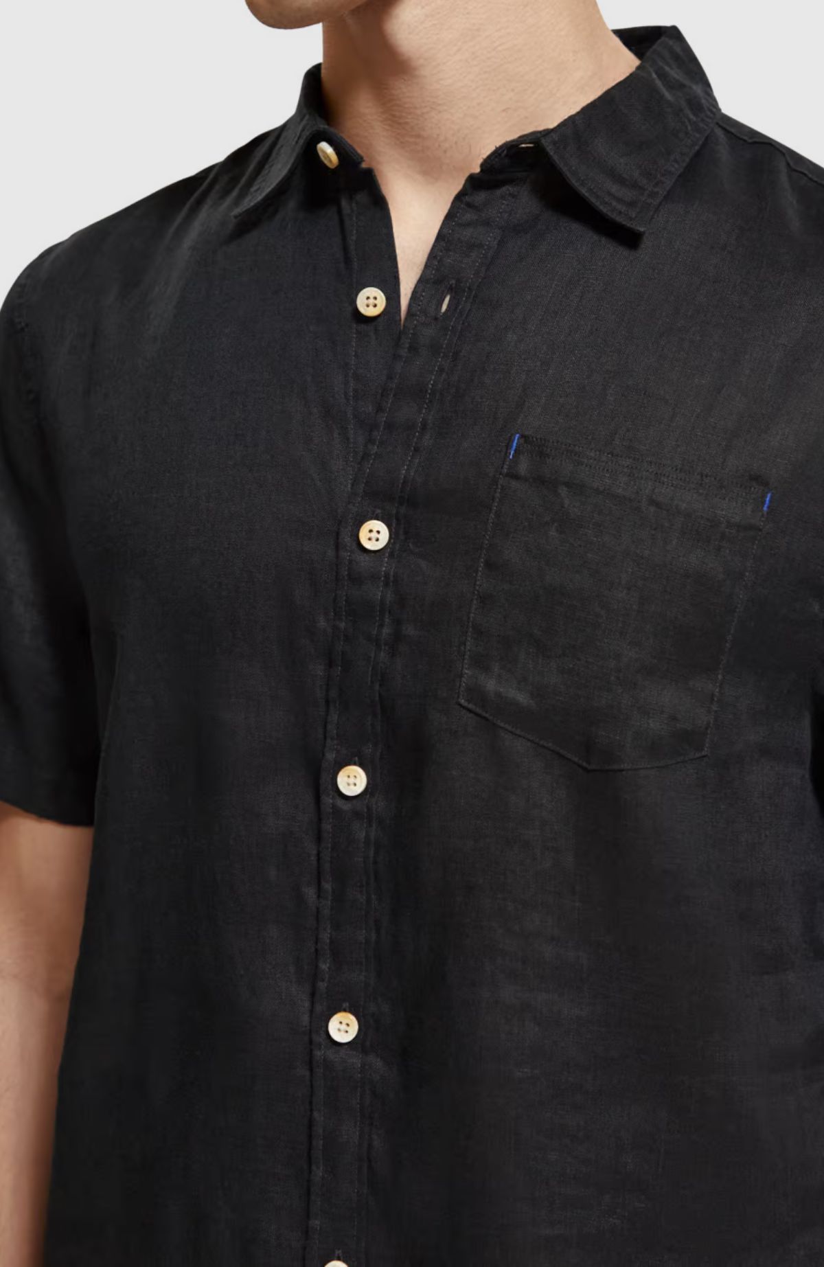 Short Sleeve Linen Shirt