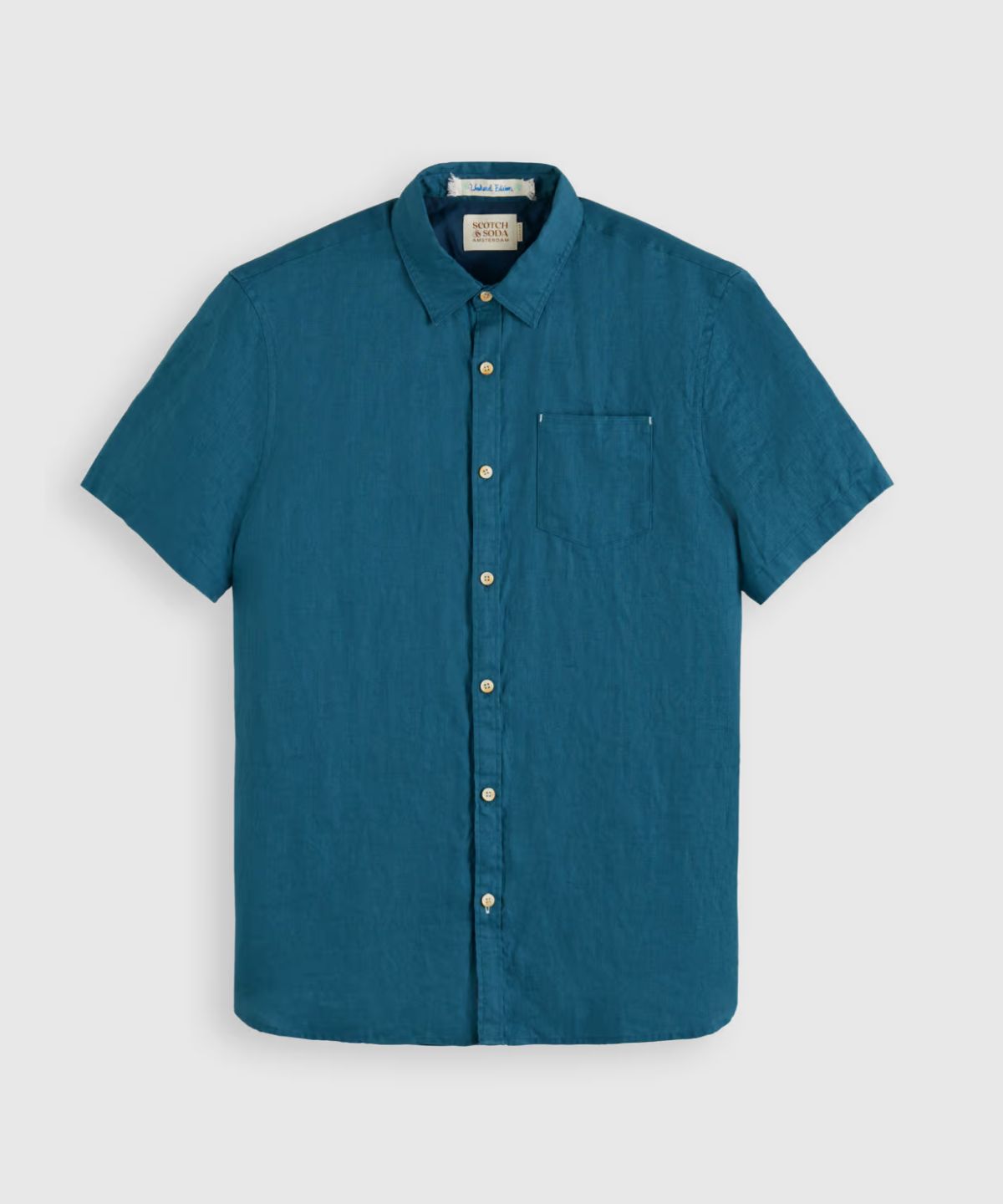 Short Sleeve Linen Shirt