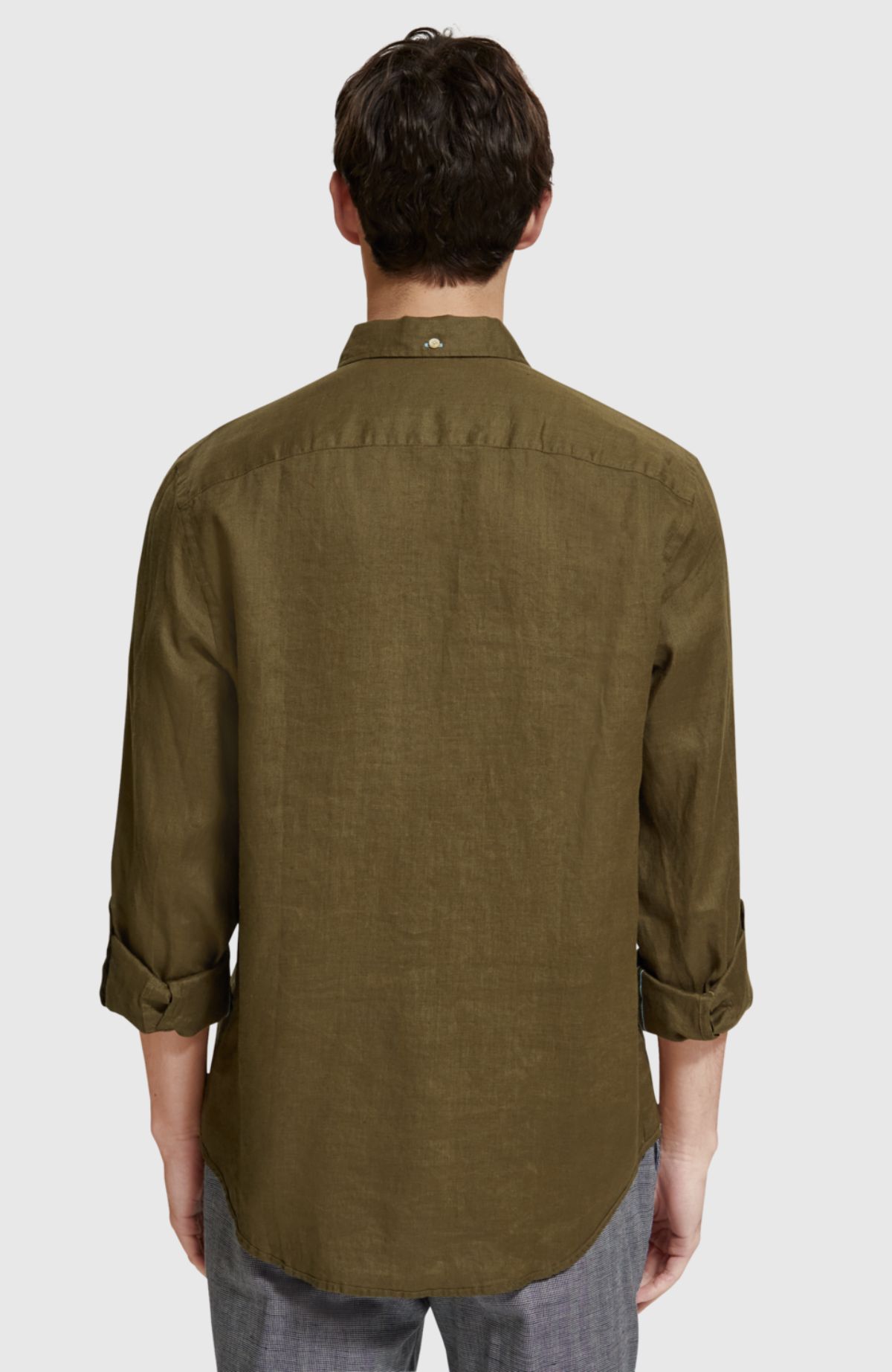 Linen Shirt With Roll-Up