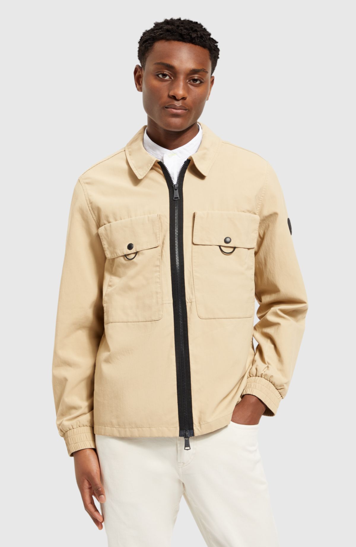 Zipped Utility Jacket