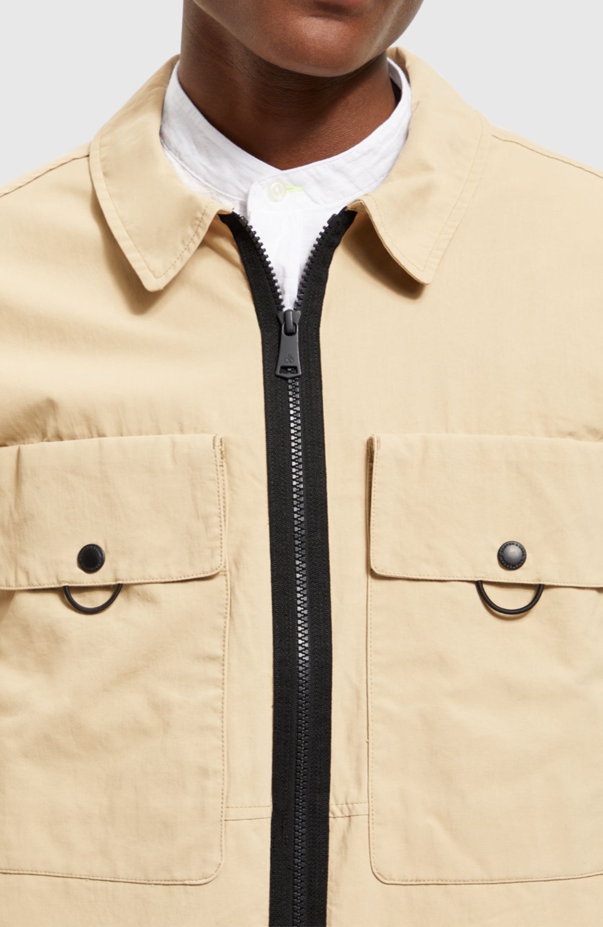 Zipped Utility Jacket