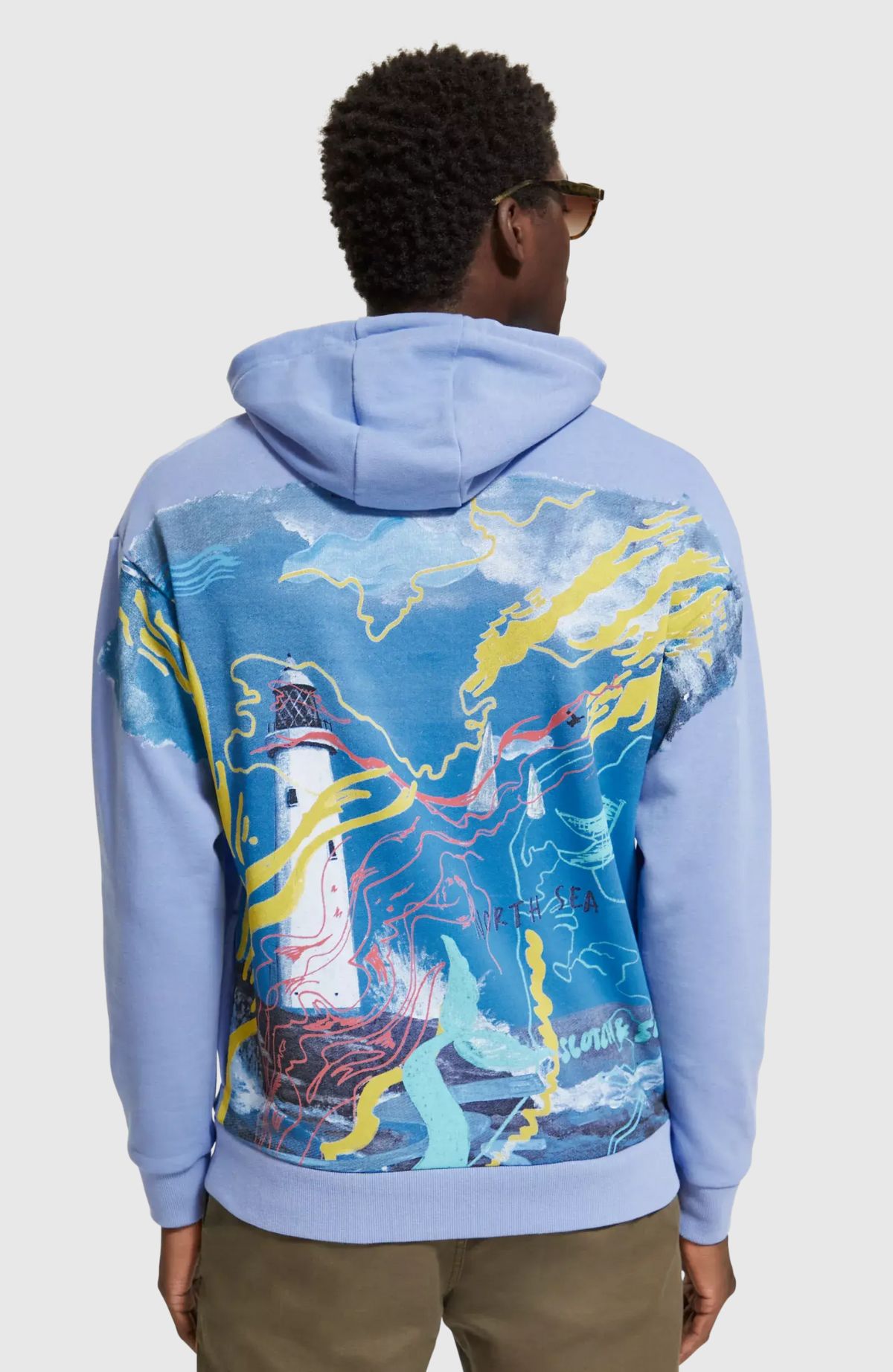 Back Lighthouse Artwork Hoodie