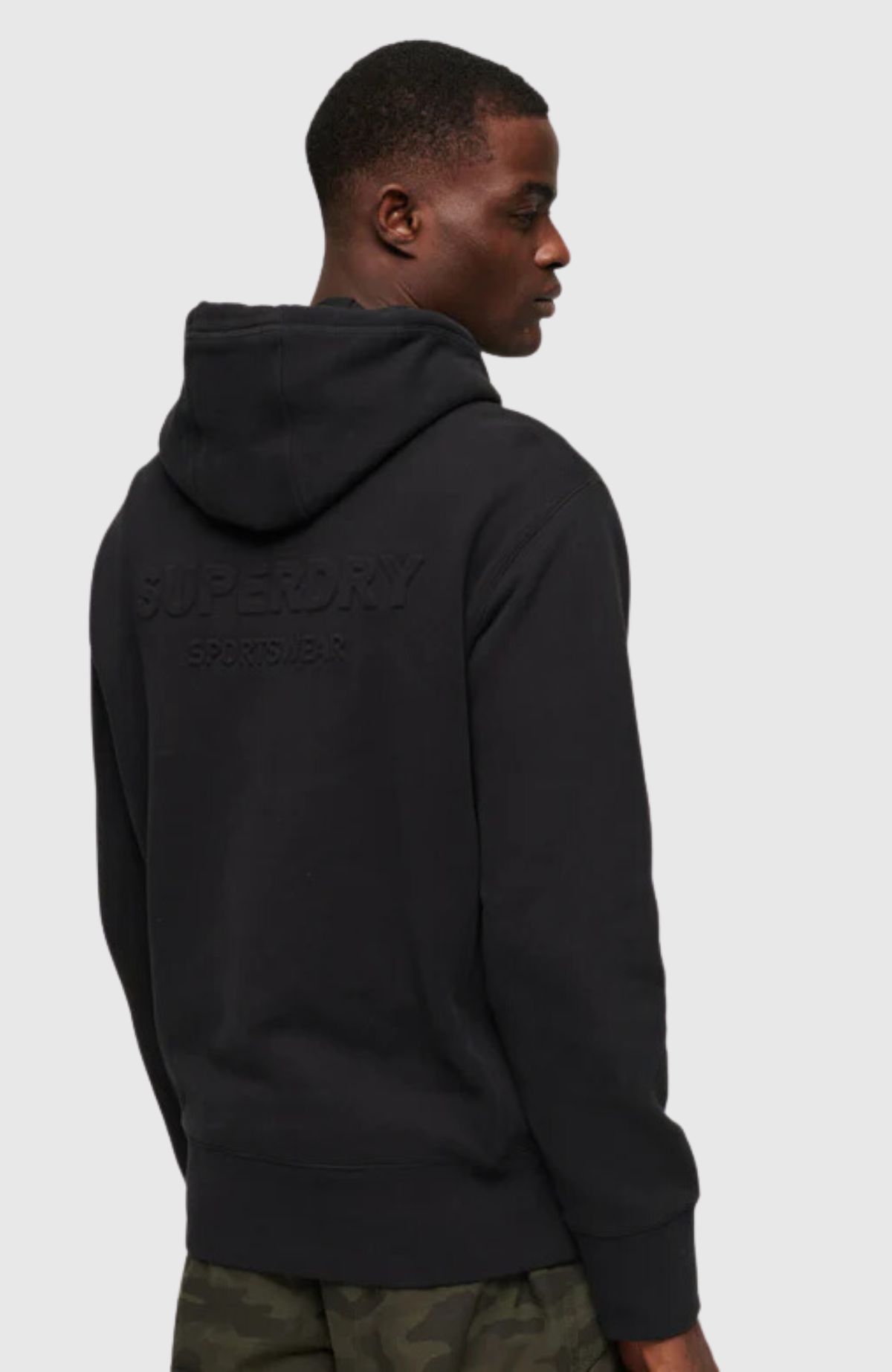 Sportswear Emboss Loose Hood