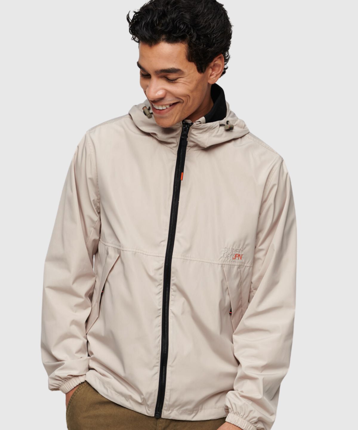 Hooded Windbreaker Jkt