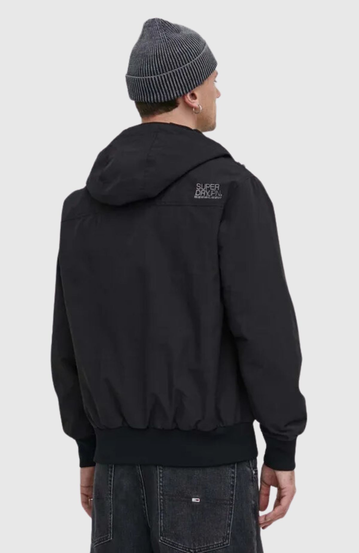 Surplus Nylon Hooded Bomber