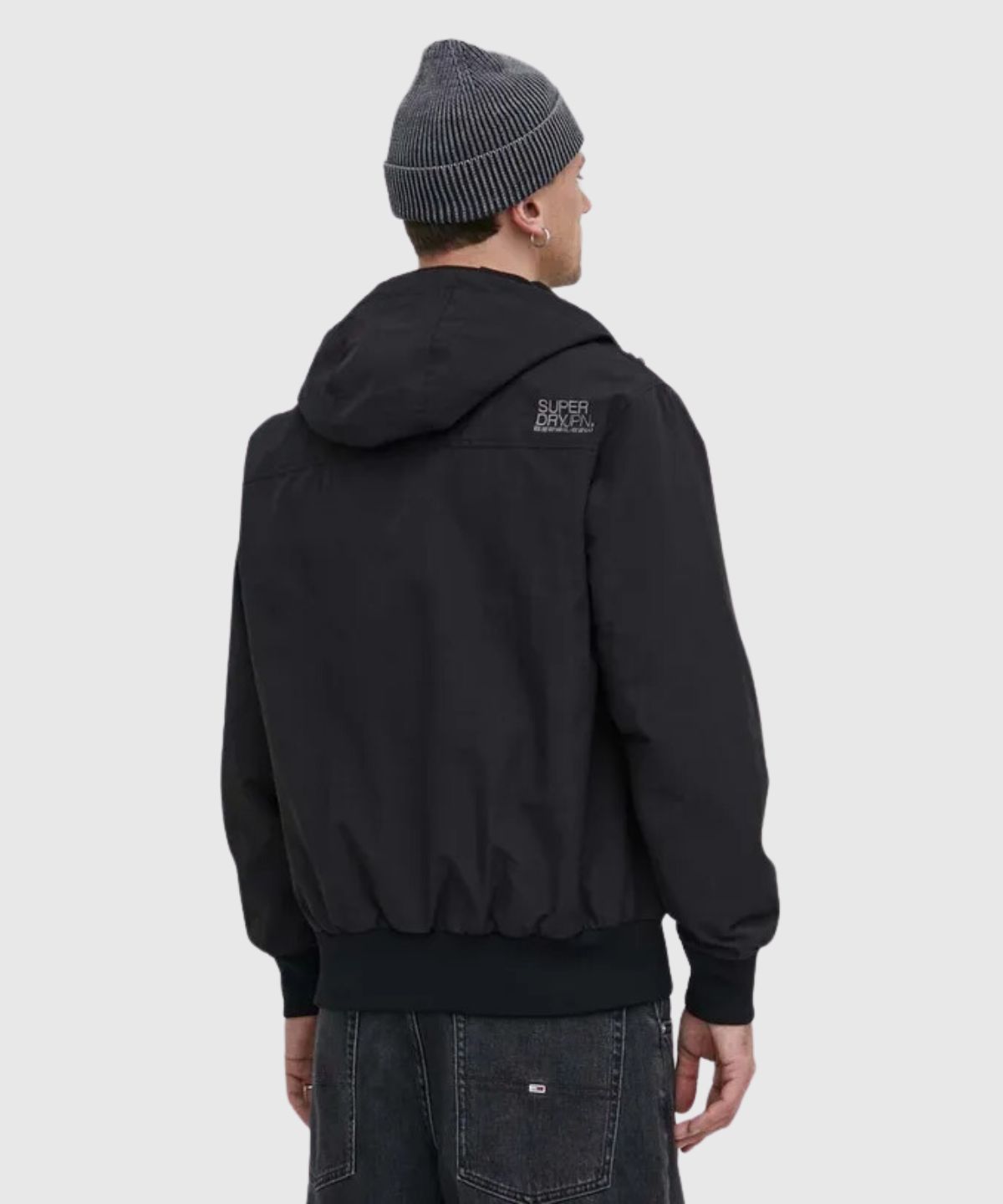 Surplus Nylon Hooded Bomber