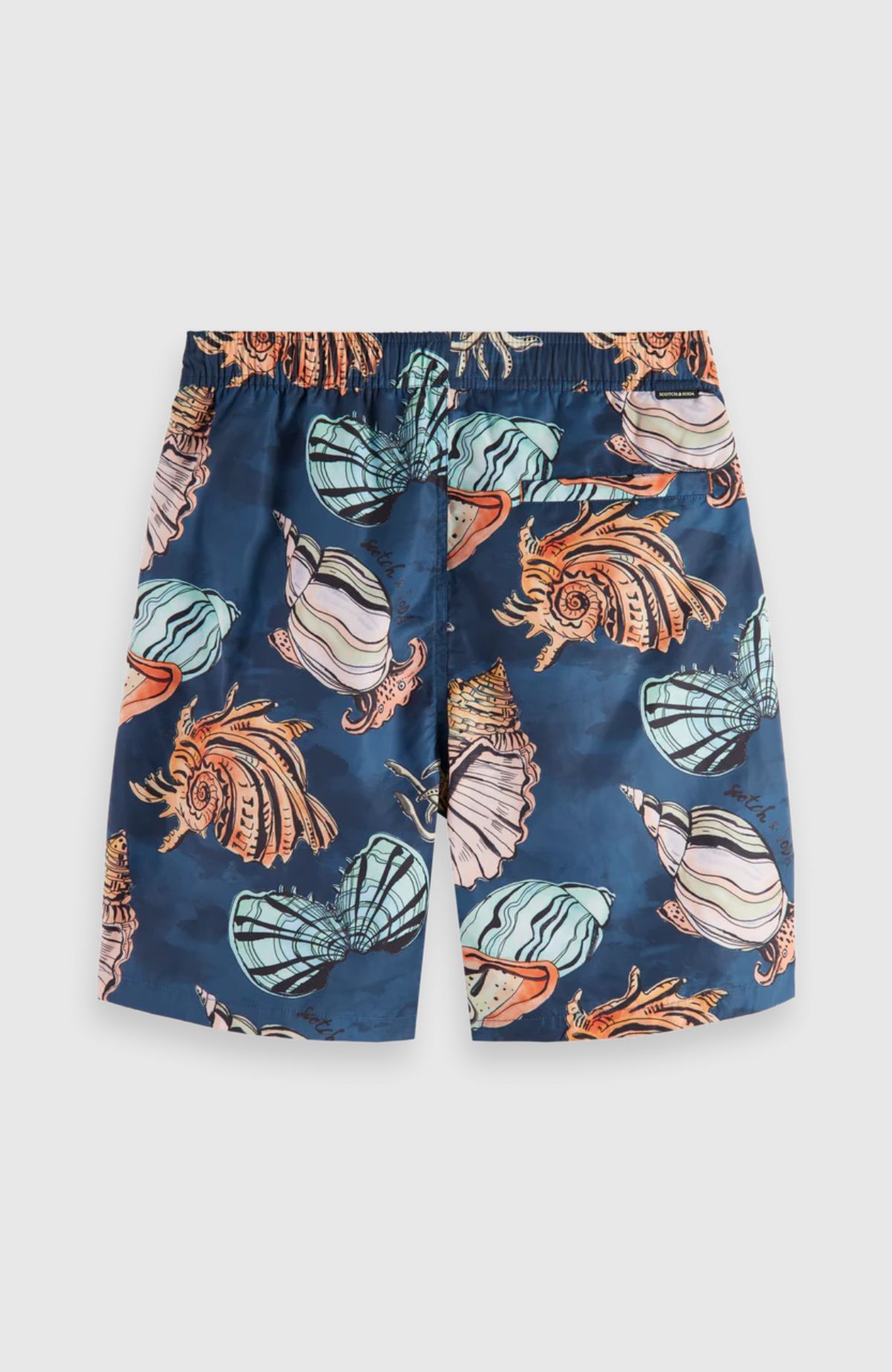 Long Length Swim Short  With All Over Print
