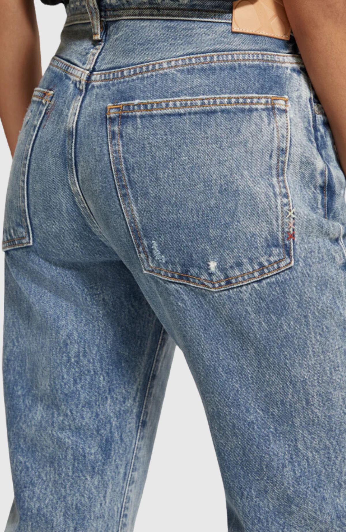 The Buzz slim boyfriend jeans – All Tied Up
