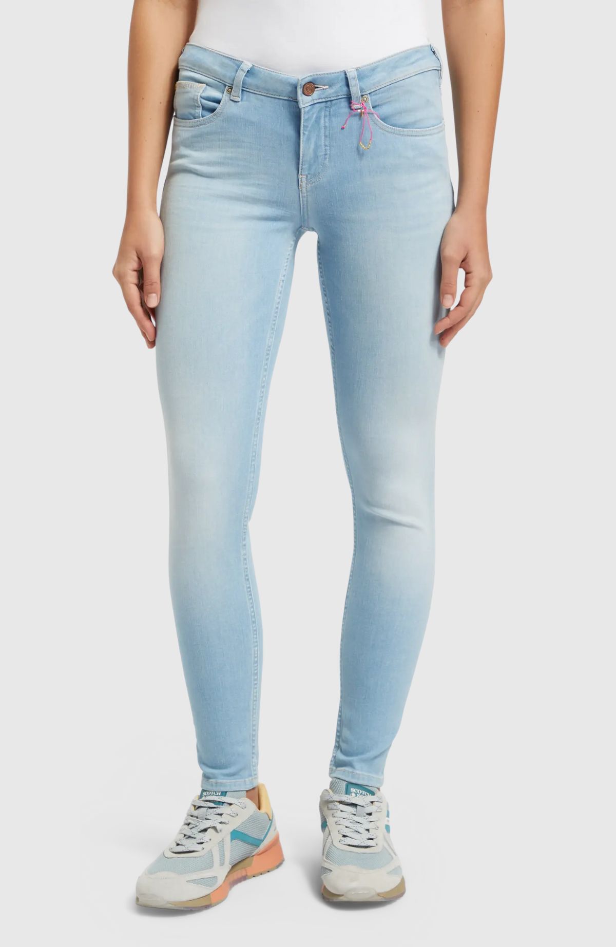 Bohemienne Mid Rise Skinny Jeans — Shore Thing