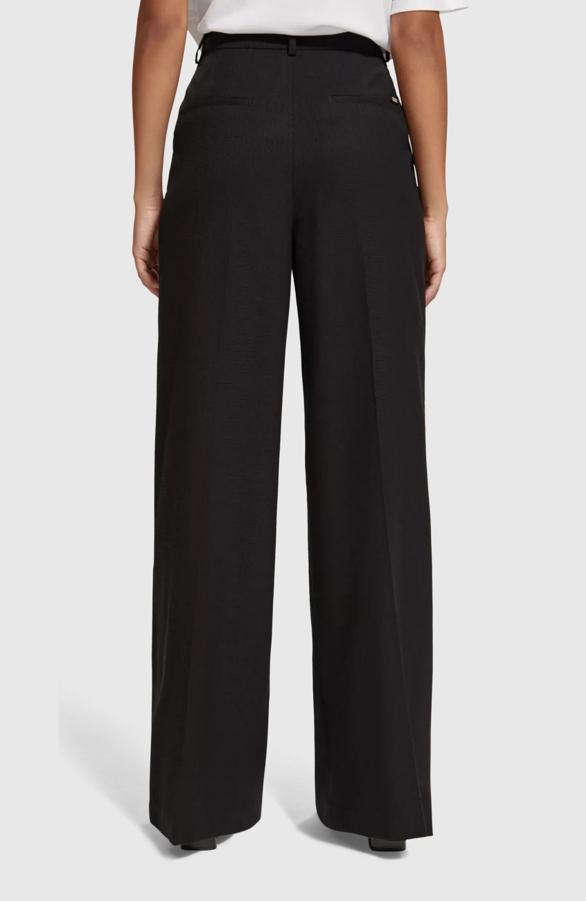 Rose – pleated high rise wide leg pant