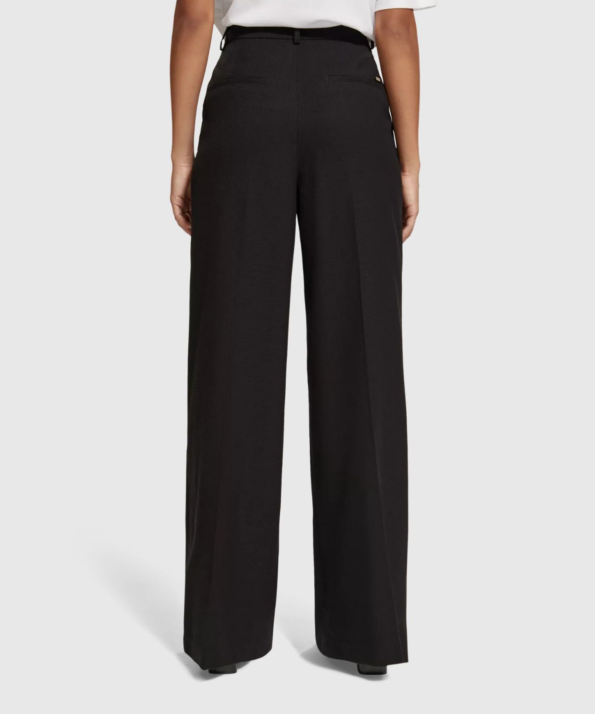 Rose – pleated high rise wide leg pant