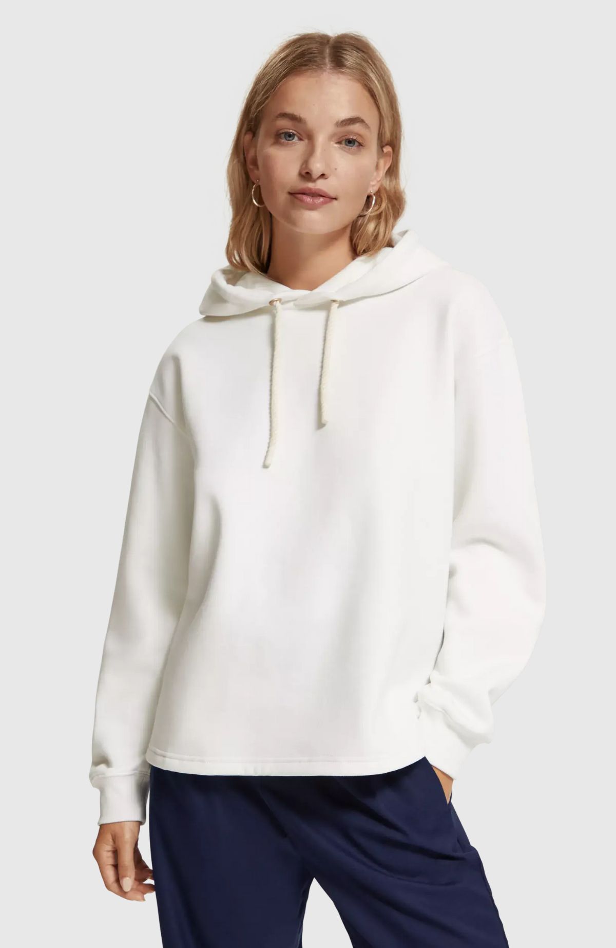 Relaxed fit graphic hoodie
