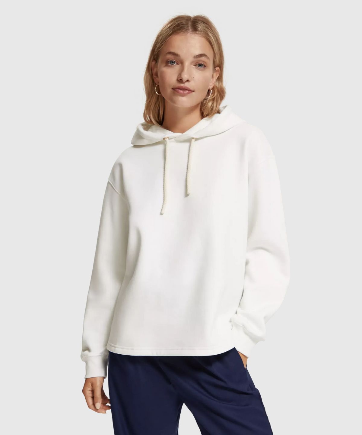 Relaxed fit graphic hoodie