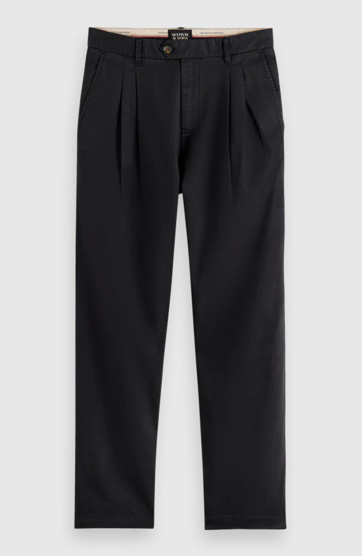 Seasonal – Straight Fit Garment-Dyed Pleated Chino