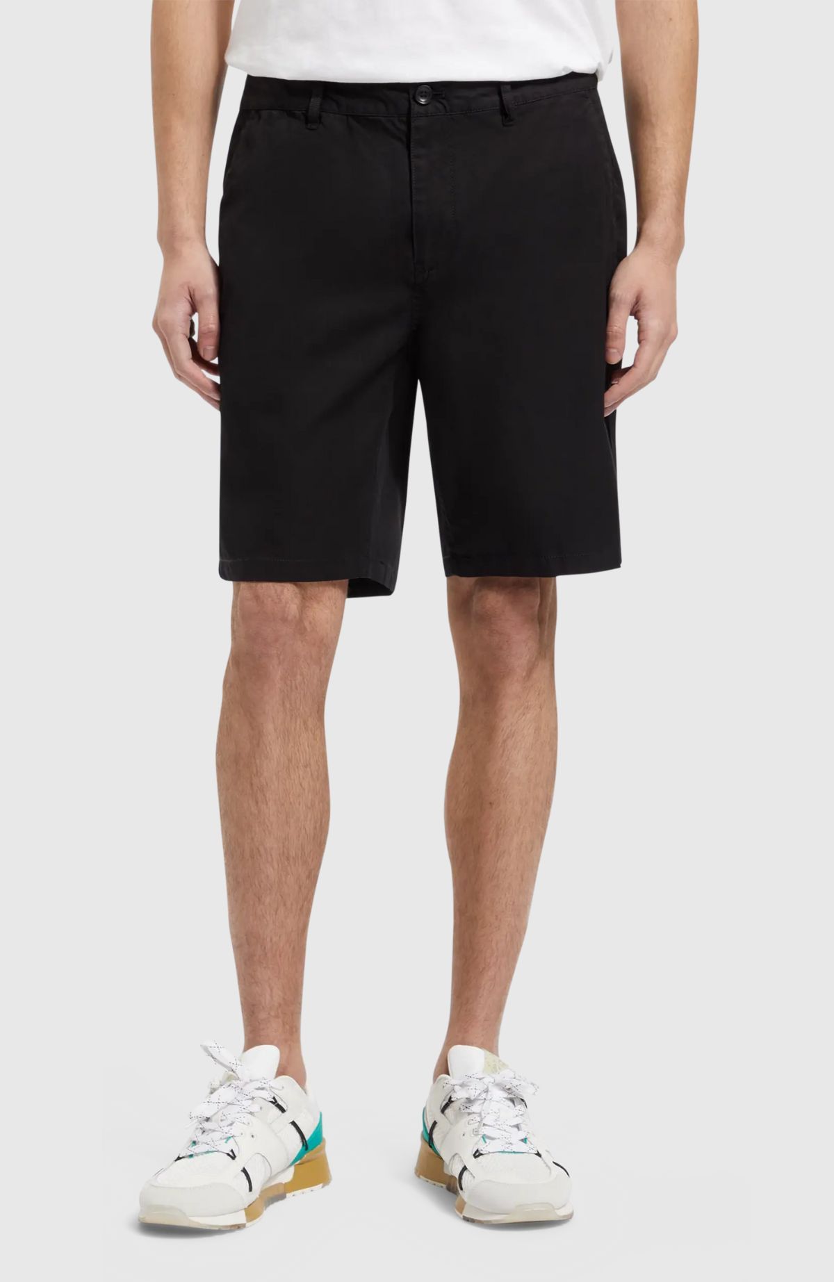 Stuart – Cotton-Blend Twill Shorts