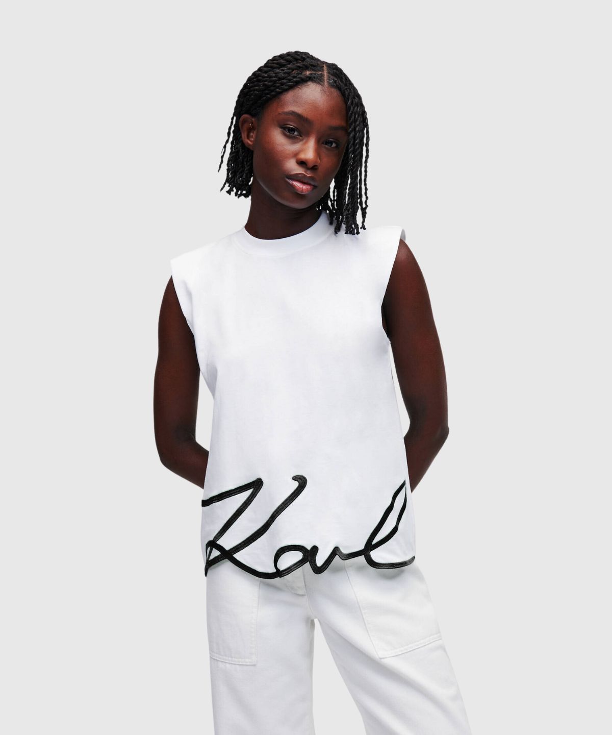 Karl Signature Tank Top