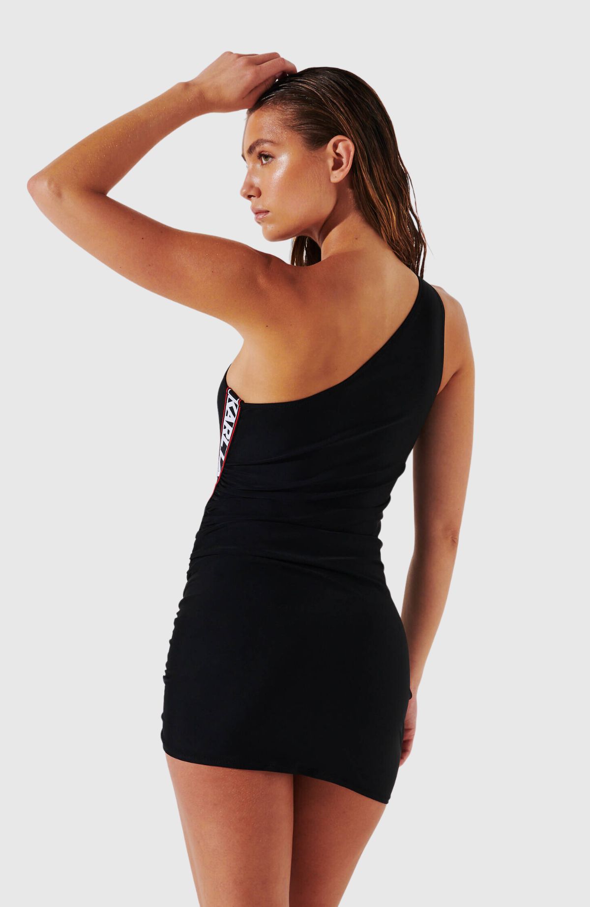 Elongated Logo Dress