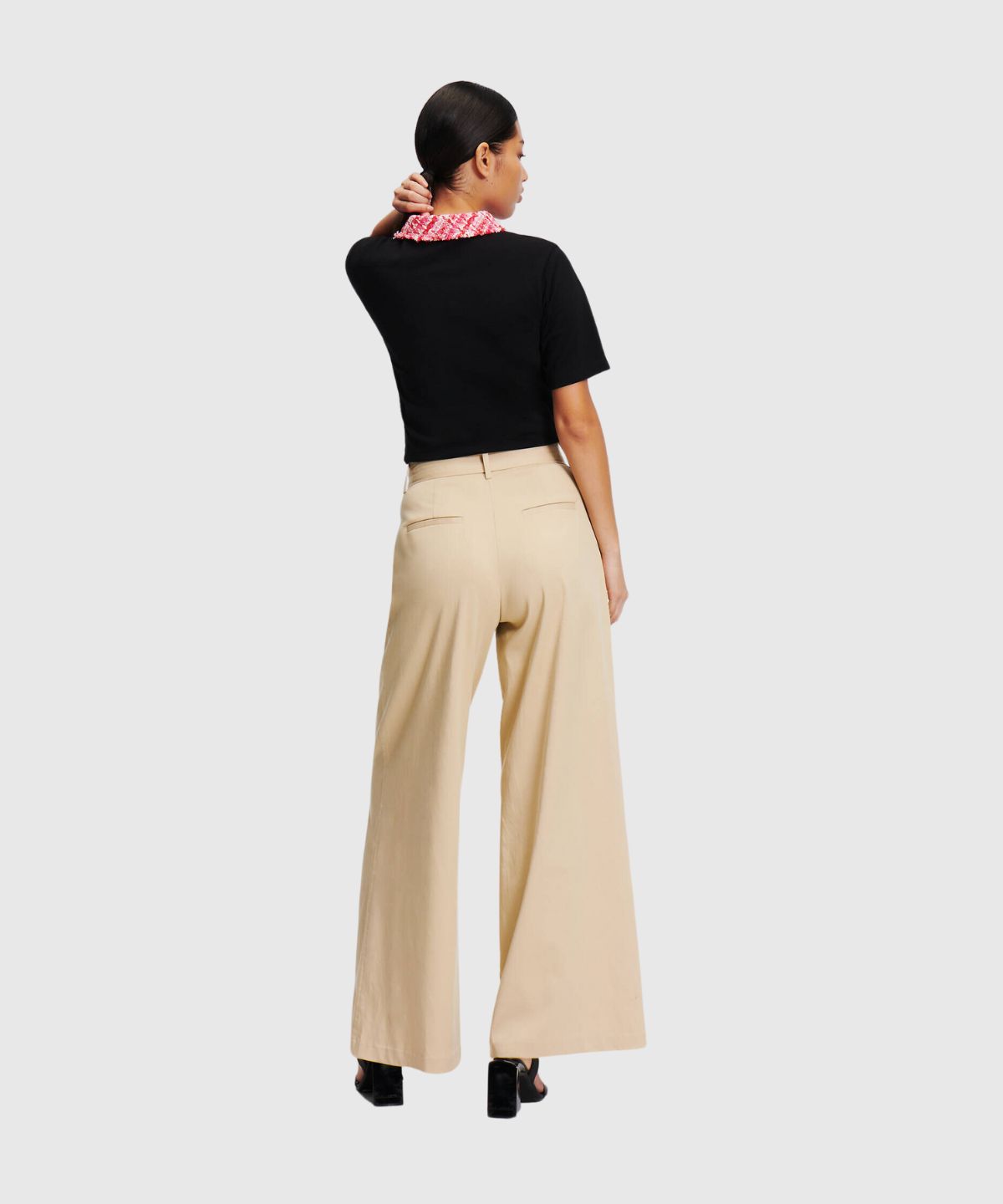 Cotton Blend Pants