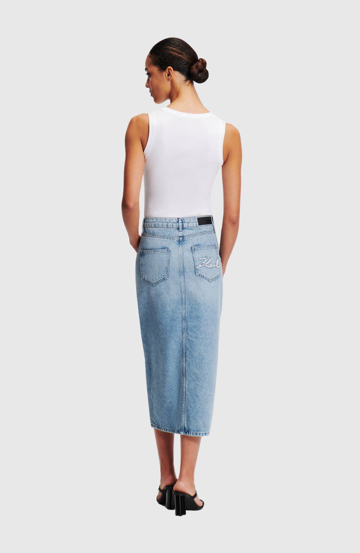 Maxi Denim Skirt