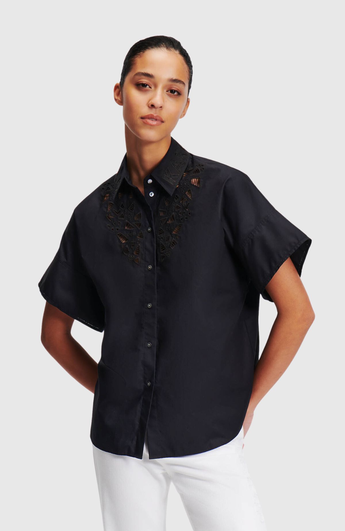 Ss Embroidered Shirt