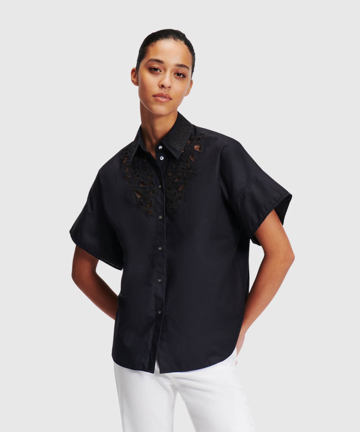 Ss Embroidered Shirt