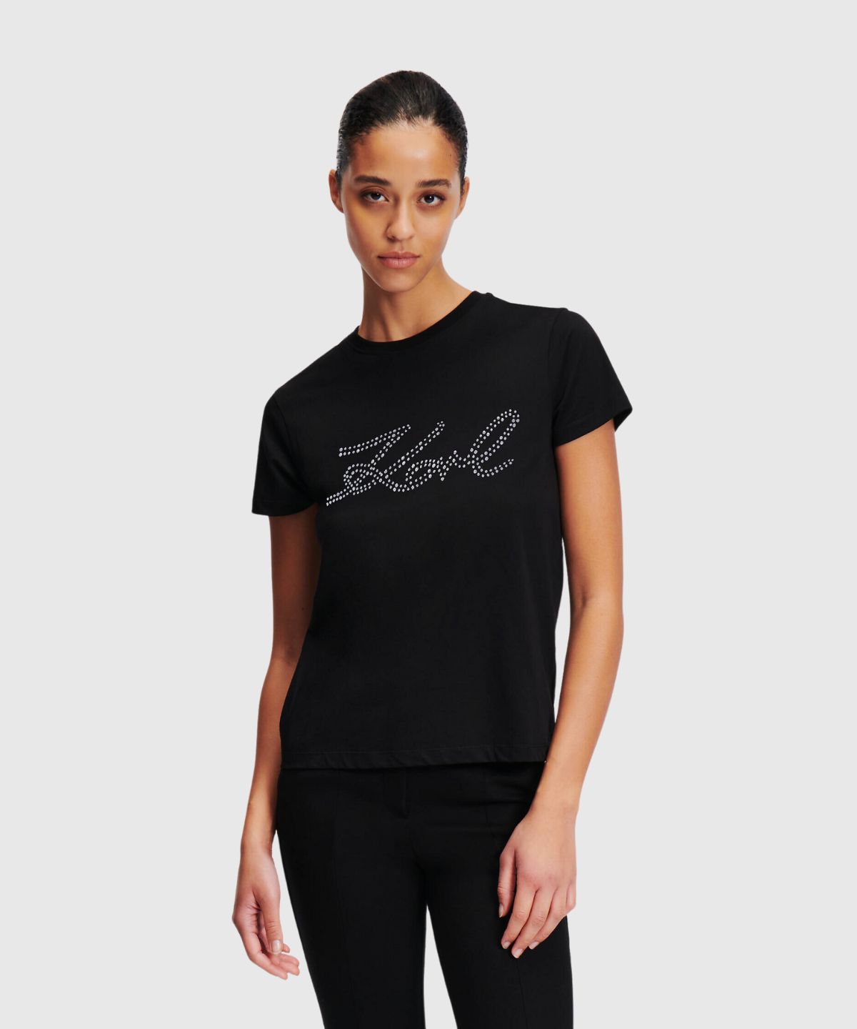 Rhinestone Logo T-Shirt