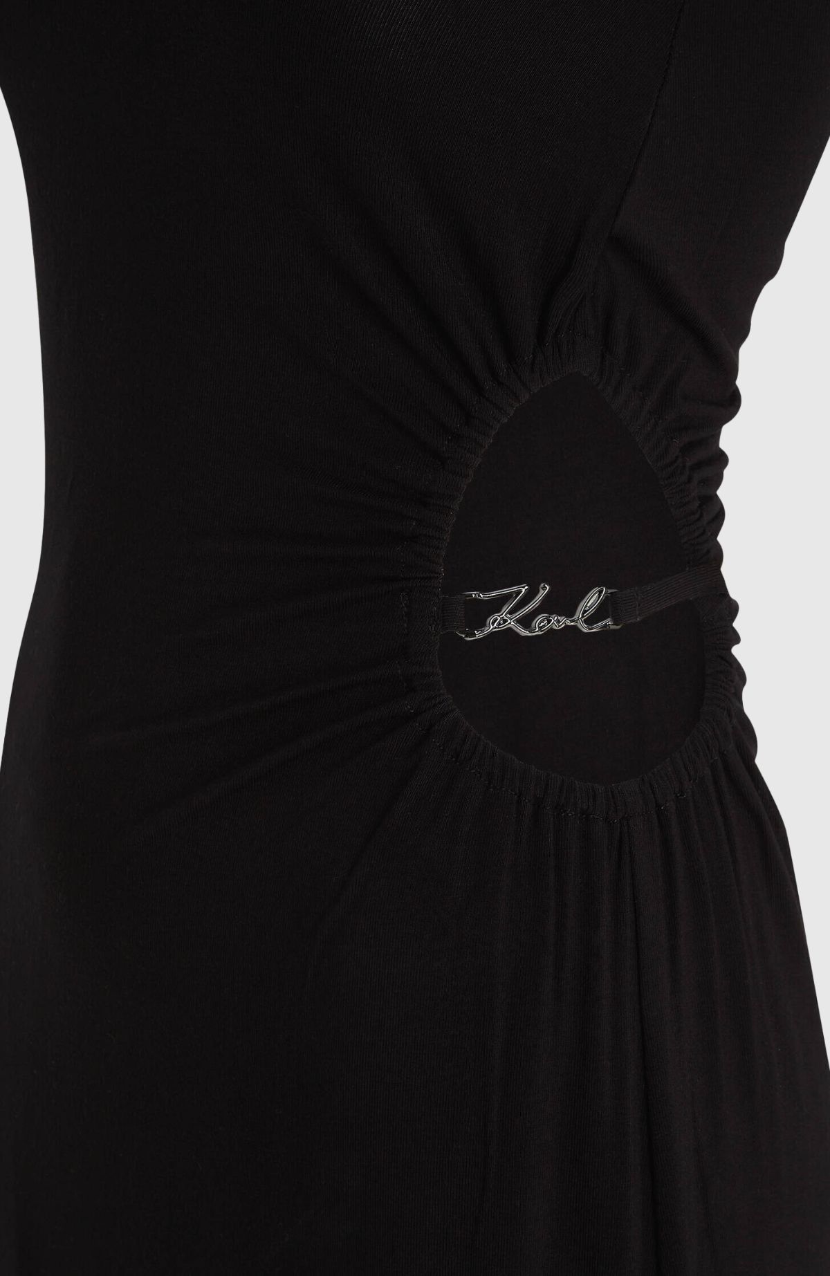 Karl Dna One Shoulder Dress