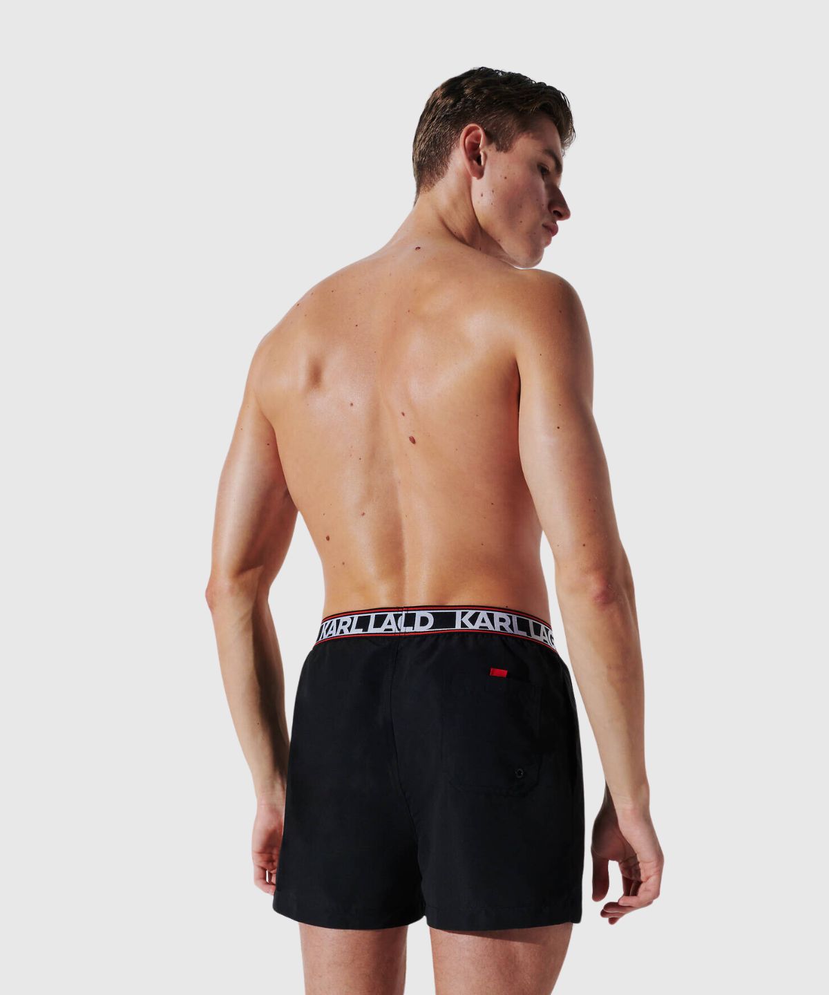 Elongated Logo Short Shorts